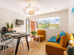 Appartement calme avec jardin/terrasse, à 5 min du centre, 6 pers, parking privé, navette gratuite. - FR-1-296-159